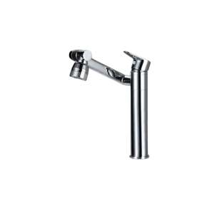 Robinet de baie Blackswan M333 pentru chiuvetă, crom, model rotativ înalt, 2 moduri și un cioc mobil, 30 cm - Nonbrand Robinet