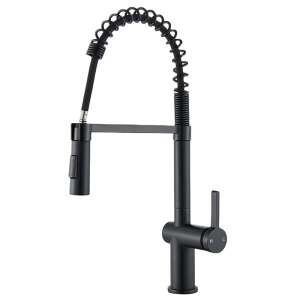 Blackswan M361 kitchen faucet, matte black, pull-out spray, 2 spray modes - Faucet