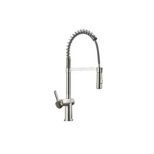 Blackswan M363 konyhai csaptelep, matt nikkel, kihúzható zuhanyrózsa, 2 üzemmód - Nonbrand Csaptelep