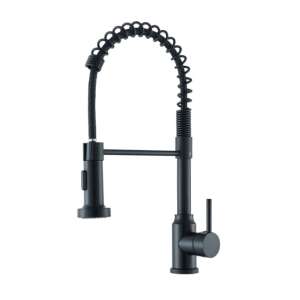 Blackswan M364 Küchenarmatur, schwarzes Modell, ausziehbarer Sprühkopf - Wasserhahn