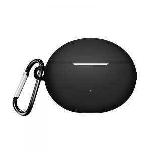 Huawei FreeBuds 5i Wireless Stereo Headset Protective Case, Black, with Carabiner