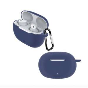 Blue silicone case with carabiner for Beats Studio Buds+ by Dr. Dre - Headset Accessory