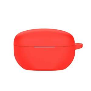 Husa din silicon roșu pentru căști wireless Sony WF-1000XM5 cu carabină - Calculatoare si accesorii