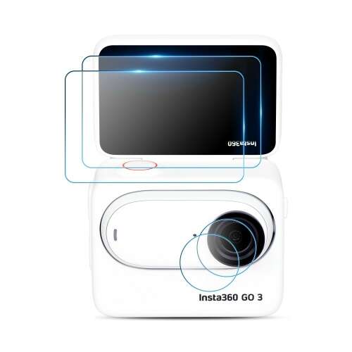 Set de protecție pentru ecran și obiectiv pentru camera Insta360 GO 3