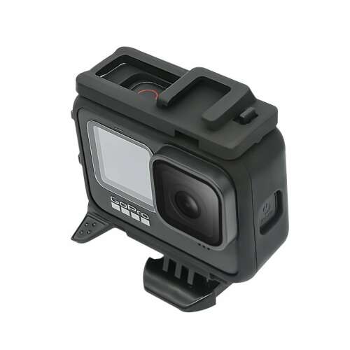 Cadru de protecție Surewo GoPro Hero 12 cu suporturi pentru pantofi reci, negru