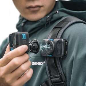 Suport magnetic cu clemă, SUREWO, montare rucsac, rotație 360 de grade, compatibil cu GoPro 12/11/10/9/8, DJI Action 4/3, Insta 360 X3 102685844 - Accesorii pentru camere de acțiune