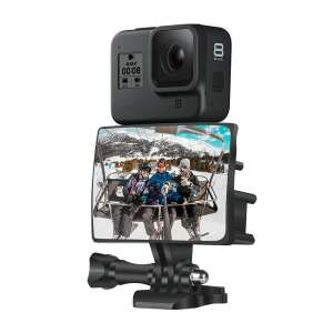 Oglindă Surewo pentru vlogging, camere frontale fără fir pentru selfie-uri GoPro Hero 12, 11, 10, 9, 8, 7, 6, 5, 4 102685815 - Accesorii pentru camere de acțiune