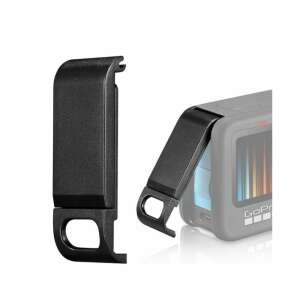 Surewo GoPro Hero 12 Battery Cover, Black, Polycarbonate, Protective Case - Action Camera Accessory