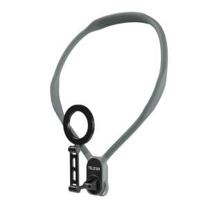 Suport de gât Telesin model Max pentru iPhone 15, iPhone 14, iPhone 13, gri - Telesin Accesorii pentru camere de acțiune