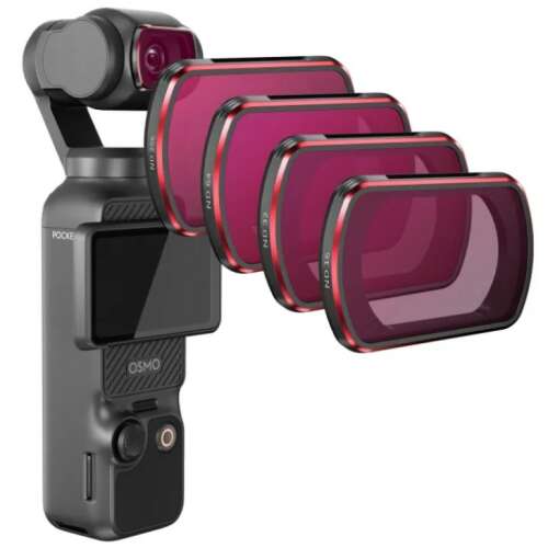 Set de filtre ND STARTRC pentru DJI Osmo Pocket 3, include filtre ND16, ND32, ND64, ND256