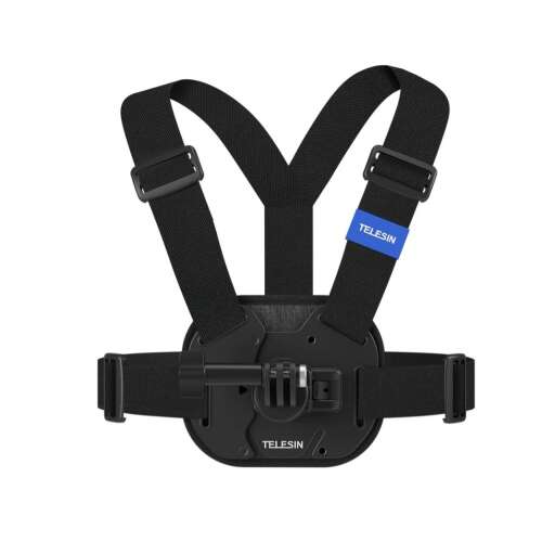 Telesin Chest Mount for Action Cameras, GoPro Hero 12/11/10/9/8/7, DJI Action, Insta 360