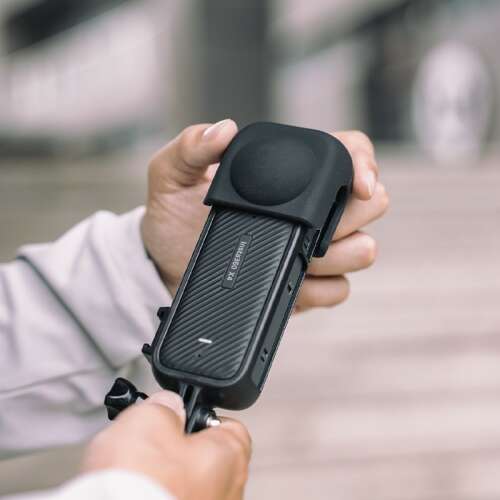 Protectie pentru obiectiv din silicon Surewo pentru camera de acțiune Insta360 X4