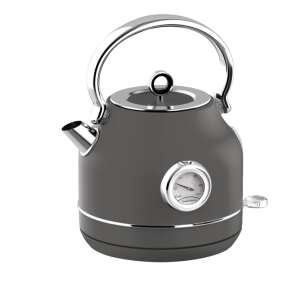 Електрическа кана Berlinger Haus BH 9641 Anthracite Collection с термометър, 1,7L, неръждаема стомана, 2200W - Berlinger Haus