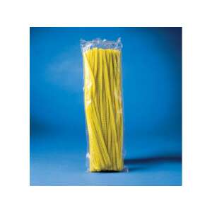 100 darab sárga zsenília szál, 30 cm hosszú, Playbox márka - Playbox