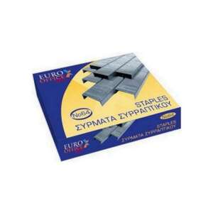 Euro Office No.64 tűzőkapocs nagy tűzőgépekhez, 2000 db - Luna