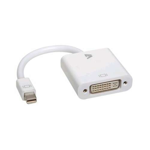 Mini DisplayPort - DVI adapter, fehér, MacBook, MacBook Pro, MacBook Air kompatibilis