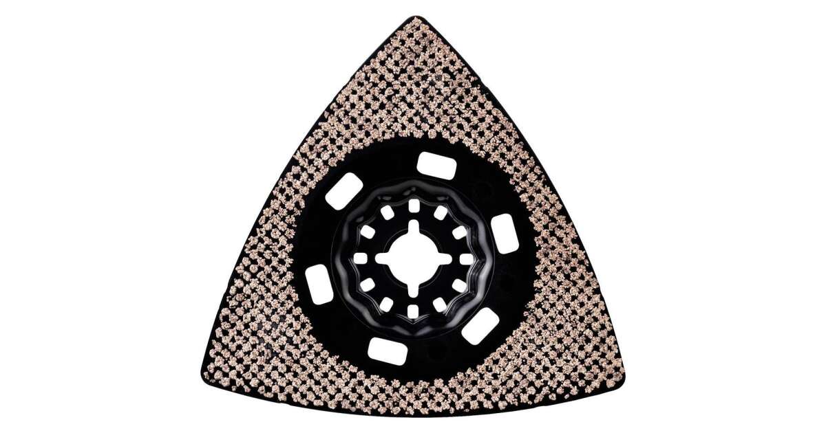 Bosch Professional 1x Plateau De Ponçage Pour Outil Multifonction Expert Sanding Plate AVZ 90 RT10 (pour Bois Dur, Résineux, 90 Mm, Grain 100, Accessoire Outil Multifonction