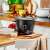 Camry CR 6419 Rice Cooker, black, 1 liter capacity, kitchen setting