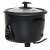 Camry CR 6419 Rice Cooker, black, 1 liter capacity, side view