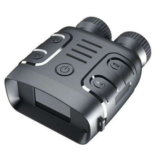 Night vision binoculars with 10x digital zoom, 2.5K resolution, and built-in LCD screen