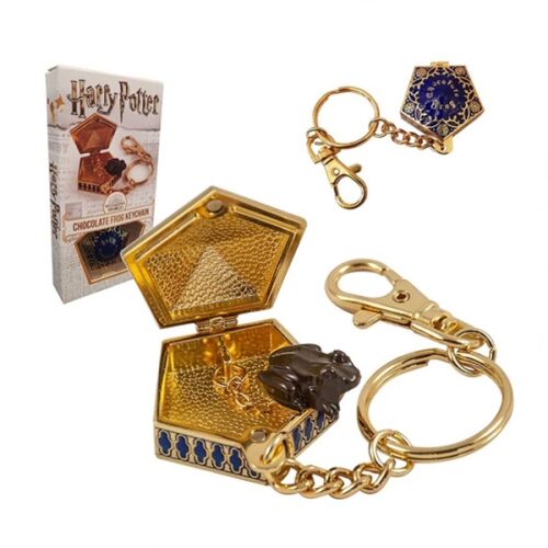 Harry Potter Chocolate Frog Keychain with Box and Charm