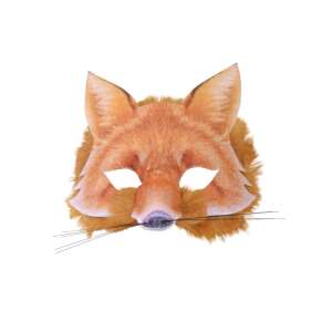 KidMania® Líšková maska s kožušinou pre deti, univerzálna veľkosť 14+ - Detské kostýmy