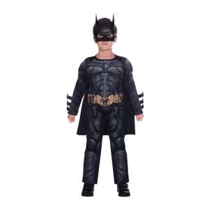 Batman Dark Knight Costume for Boys, 8-10 Years, 134 cm - DC