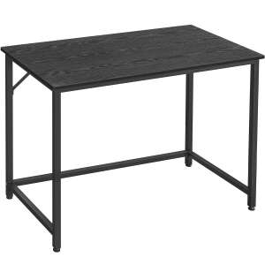 VASAGLE Birou cu cadru din otel, 50x100x75cm, industrial, negru
