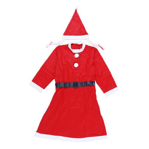 Karácsonyi Mikulásnéni Jelmez - Piros - 3 részes 115940861