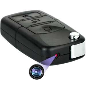 iUni RMS22 car key spy camera with lens and red light indicator - Security Camera