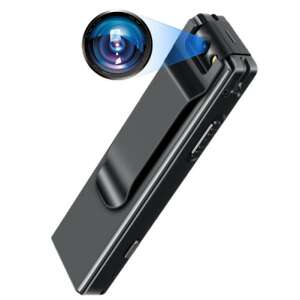 iUni M8 mini spy camera with wide angle lens and clip for easy attachment - Car electronic