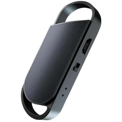 Keychain Hidden Microphone Recorder iUni SK008, 8GB, 18-Hour Battery Life, MP3 Player