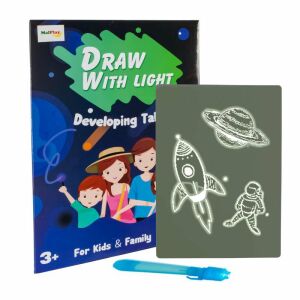 MalPlay Draw With Light board for kids, LED drawing board, magic drawing board - Drawing Boards, Writing Board