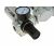 Close-up of Geko G03160 air pressure regulator