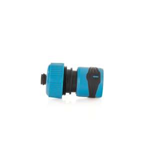 Geko 3/4 inch hose connector, blue, quick connect - Irrigation