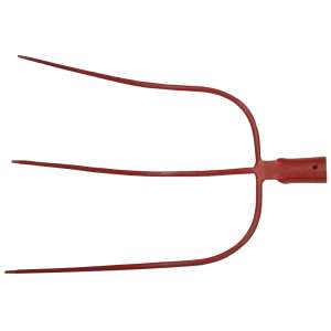 Piros EvoTools ventilátorvilla, 3 fogas