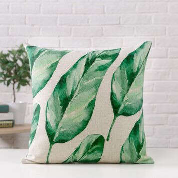 Husa de perna decor boho frunza de palmier II