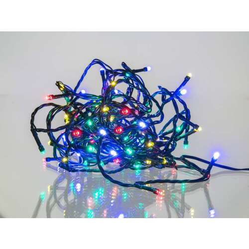 Multicolor LED Christmas lights, 120 LEDs, 9m + 3m cable