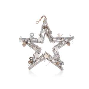 Christmas Star Door Decoration, 35cm, White 102723691 - Interior design