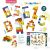 Cute Koala Blocks World 30-piece building set with box dimensions
