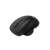 Astrum MW280 2.4GHz vezeték nélküli egér, fekete, 1600DPI, 6 gomb, oldalnézet