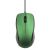 Felülnézet Astrum MU110 zöld optikai egér