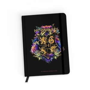 Caiet Harry Potter Hogwarts cu flori - Caiete și carnețele