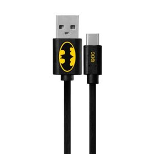 Batman Micro USB kábel, 1m fekete adatkábel - USB kábel