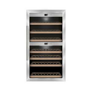 Caso Germany WineComfort 660 Smart borhűtő 66 palackhoz, kétzónás hőmérséklet-szabályozás - Borhűtő