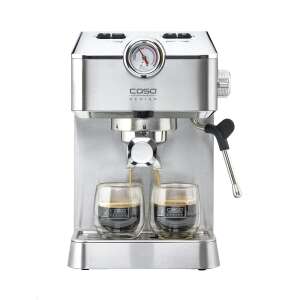 Caso Germany Gourmet espresso machine, making two cups of espresso - Caso