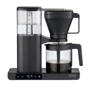 Caso Germany Aroma Sense automatic coffee maker with glass carafe, 1.25 liter capacity, black - Caso