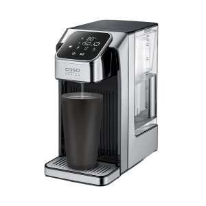 Caso Germany HW 770 Advanced hot water dispenser, stainless steel, digital touchscreen, 13 temperature settings, 2.7L removable water tank, water filter included, limescale protection - Caso