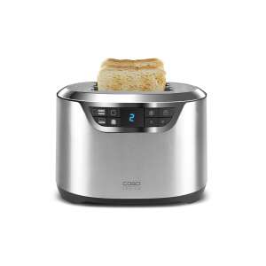 Caso Germany Novea T2 2-slice toaster, stainless steel, with bread in the slots - Toaster