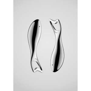 Casa Bugatti Lino bottle opener, chrome, fish design - Bottle Opener